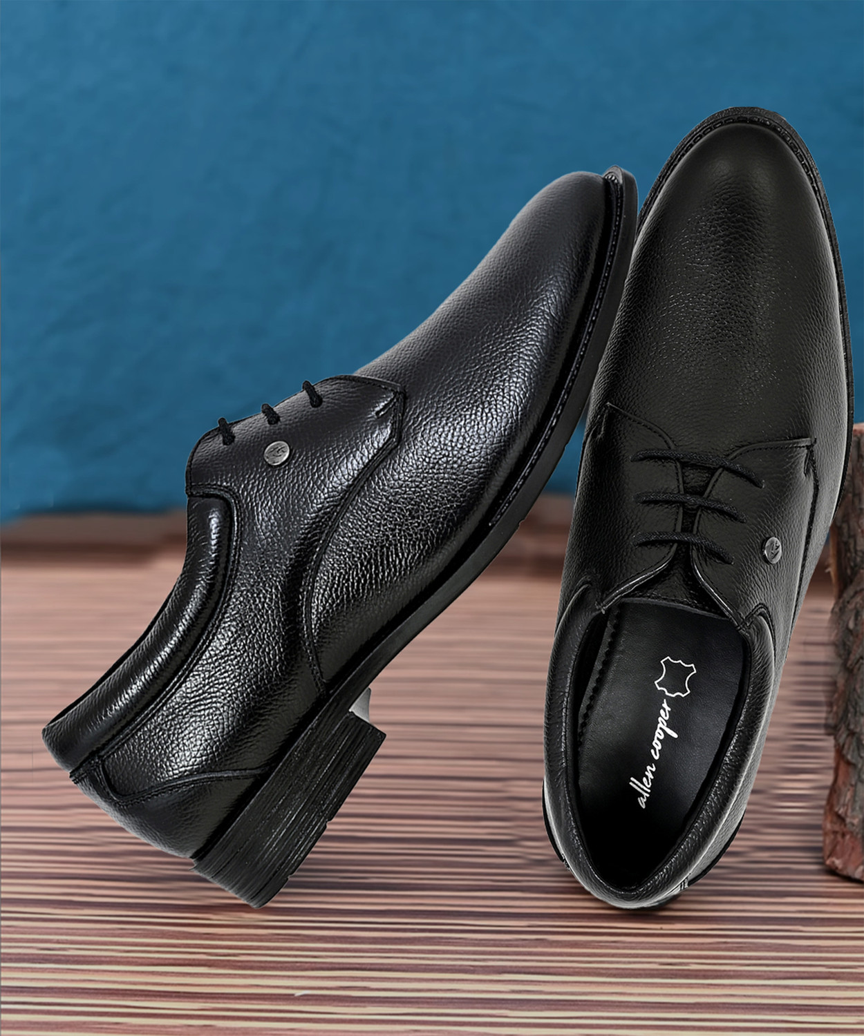 Image of Bata Derby For Men (Black , 13)