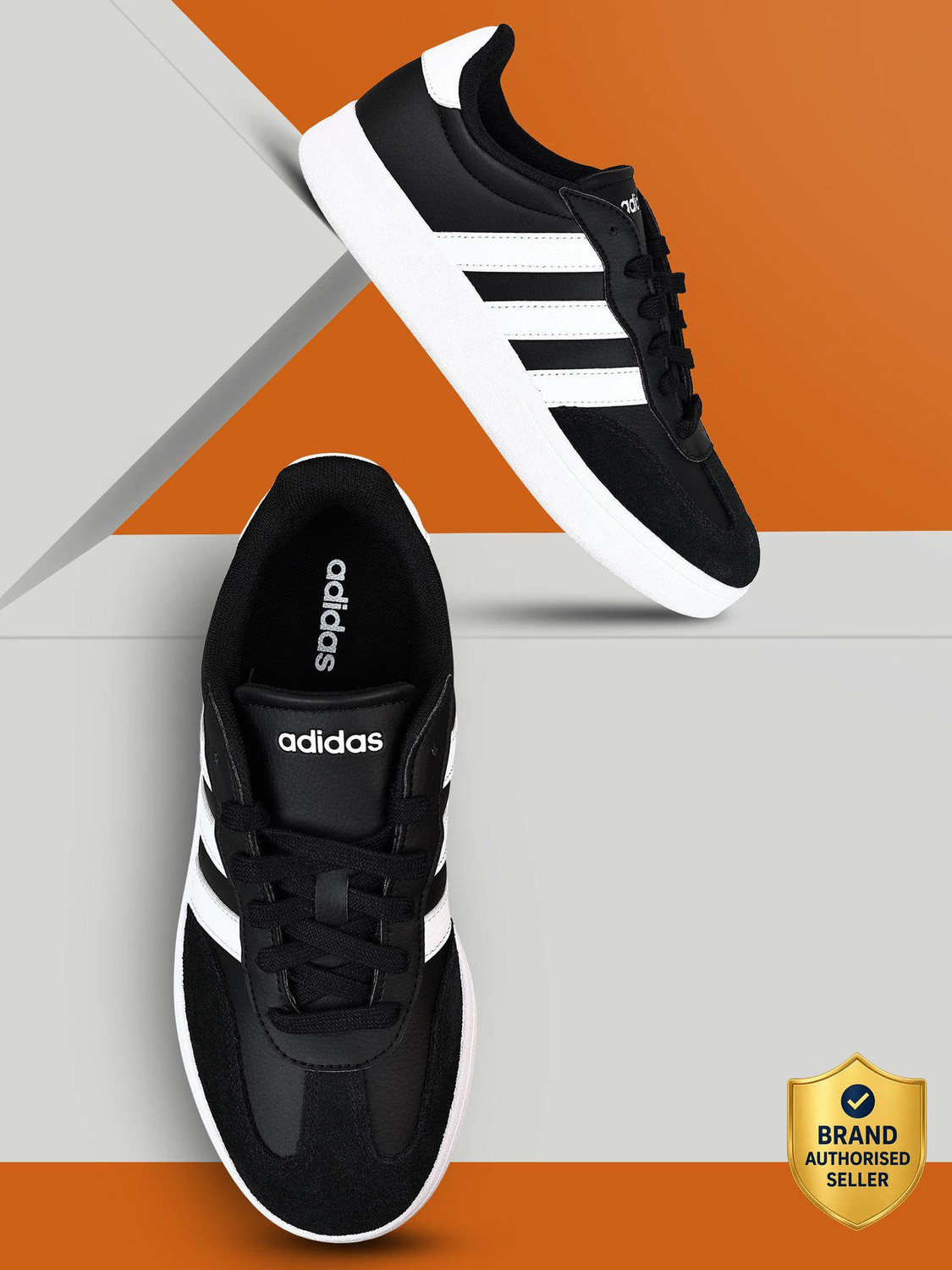 Adidas Barreda IKD Men's Black Sneakers - Image 6