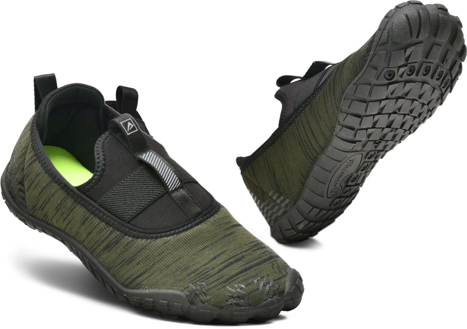 Image of Impakto by Ajanta Barefoot Shoes For Men (Olive , 11)