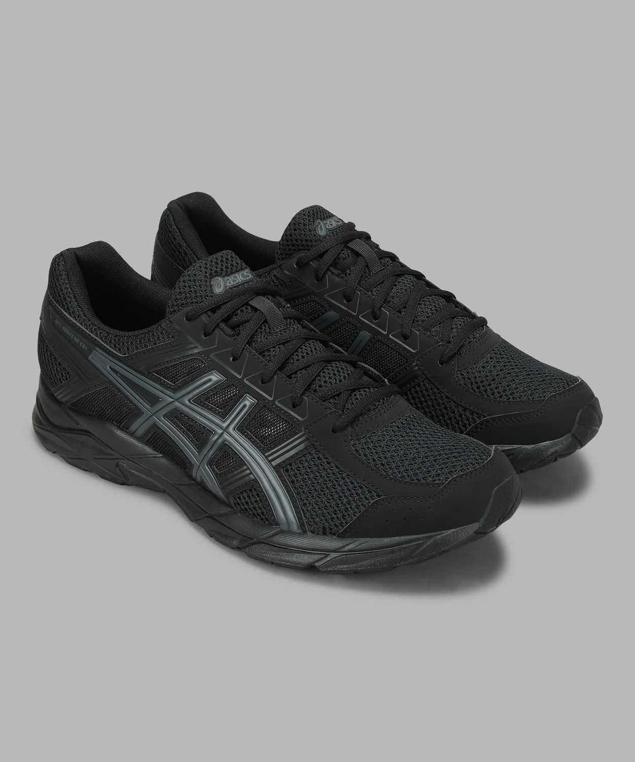 Asics GEL-CONTEND 4B+ Men Black Running Shoes - Image 6