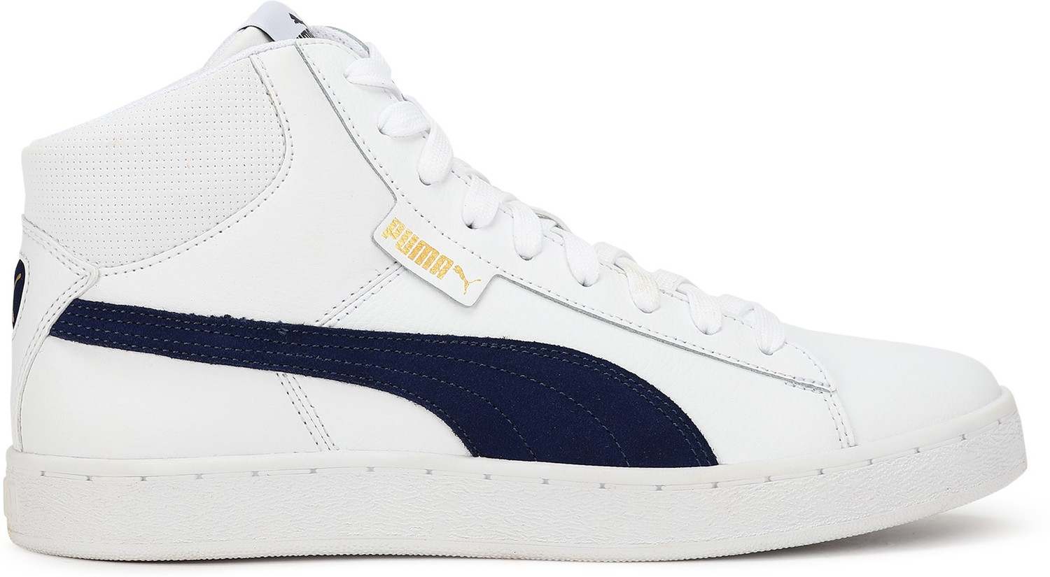 Image of PUMA 1948 Mid L Sneakers For Men (White , 7.5)