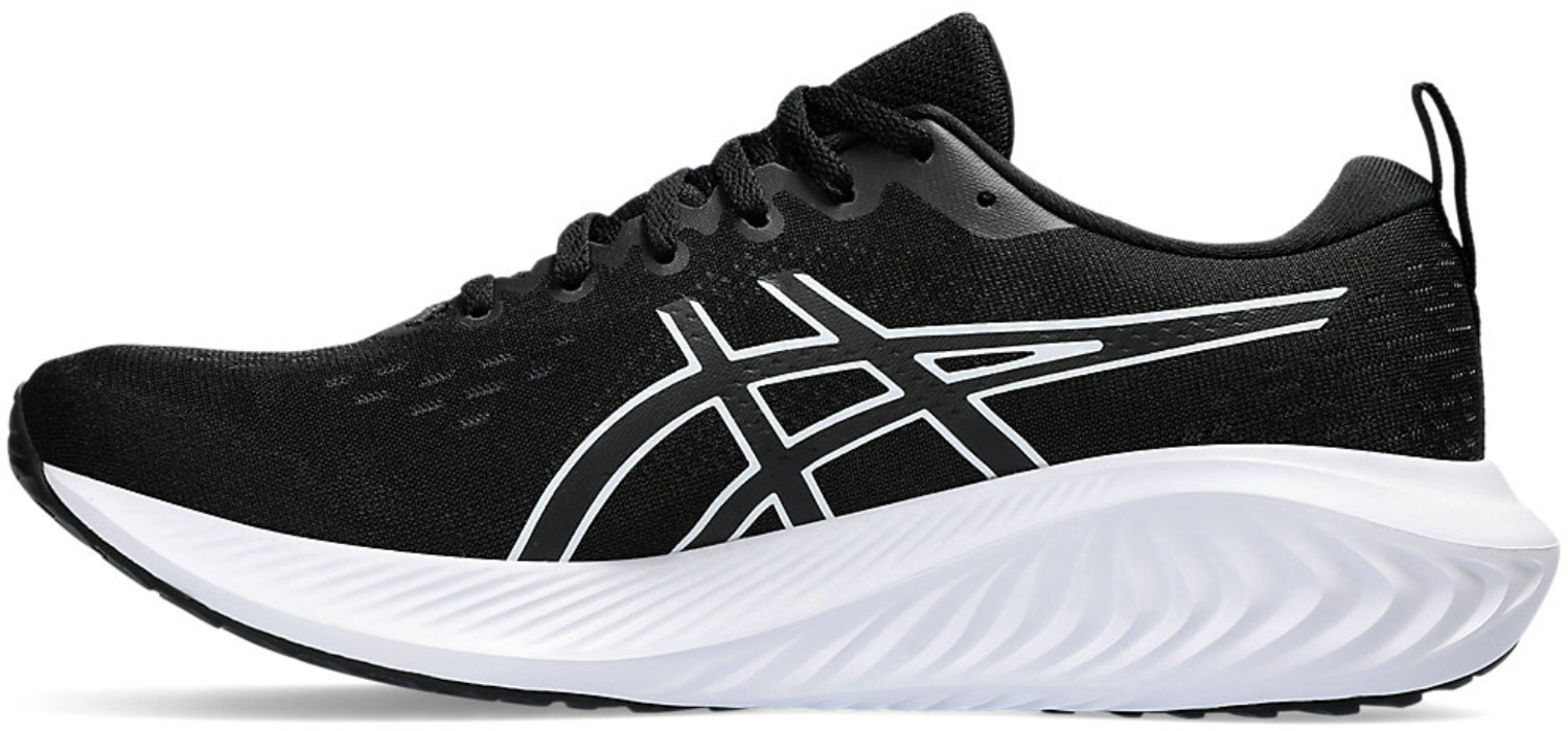 Image of Asics GEL-EXCITE 10 Sports Running Shoes For Men (Black, White , 6)
