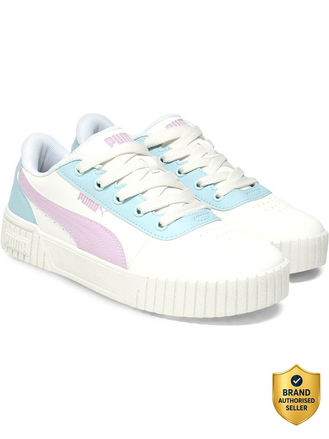 Image of PUMA Court Classics Sneakers For Women (White , 8)