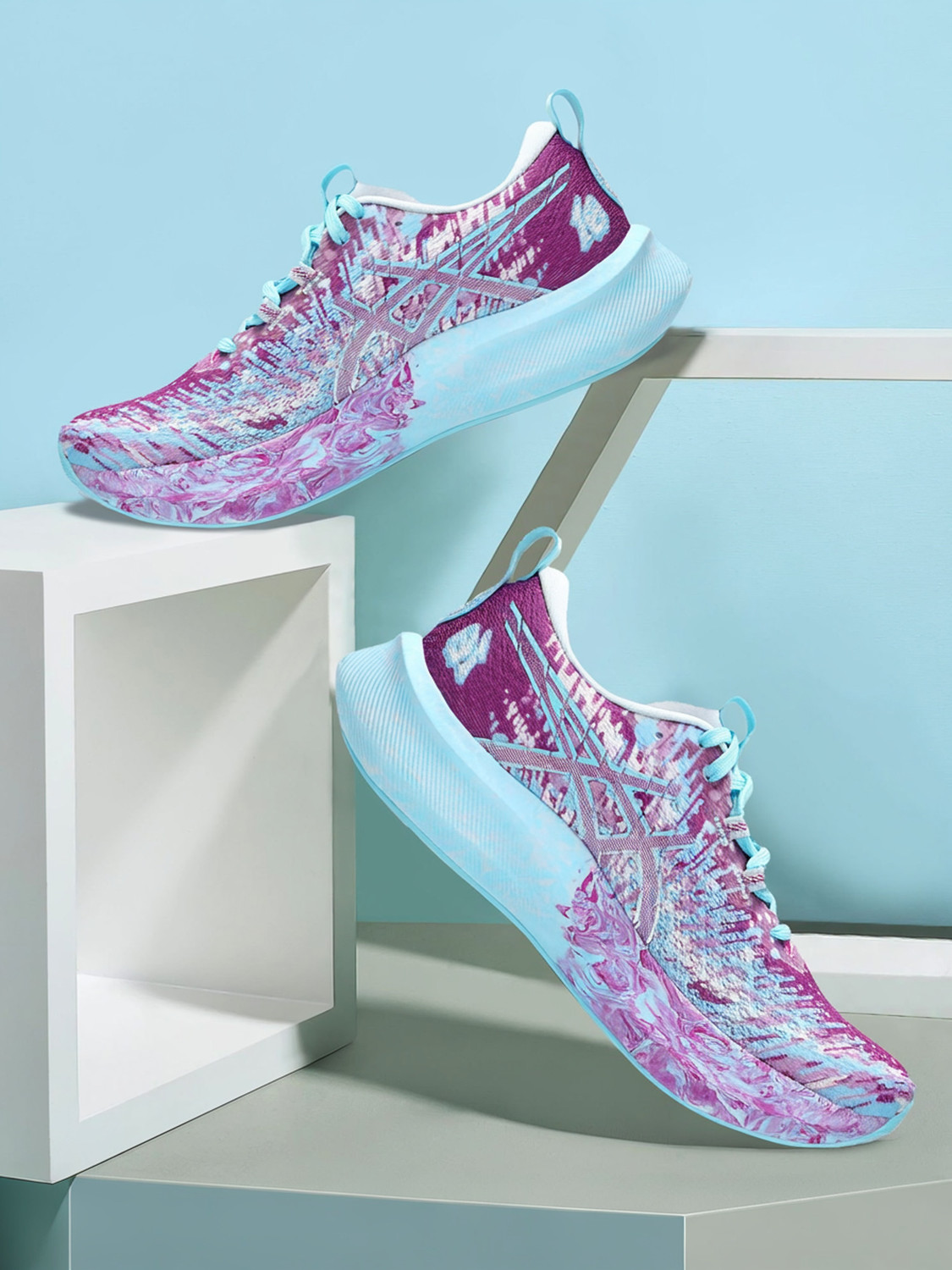 Image of Asics NOOSA TRI 16 Sneakers For Women (Purple , 10)