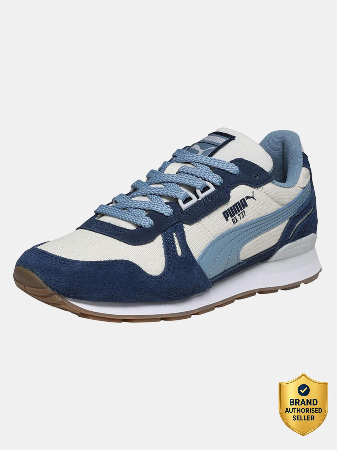Image of PUMA Future Rider Double Sneakers For Men (White , 4)