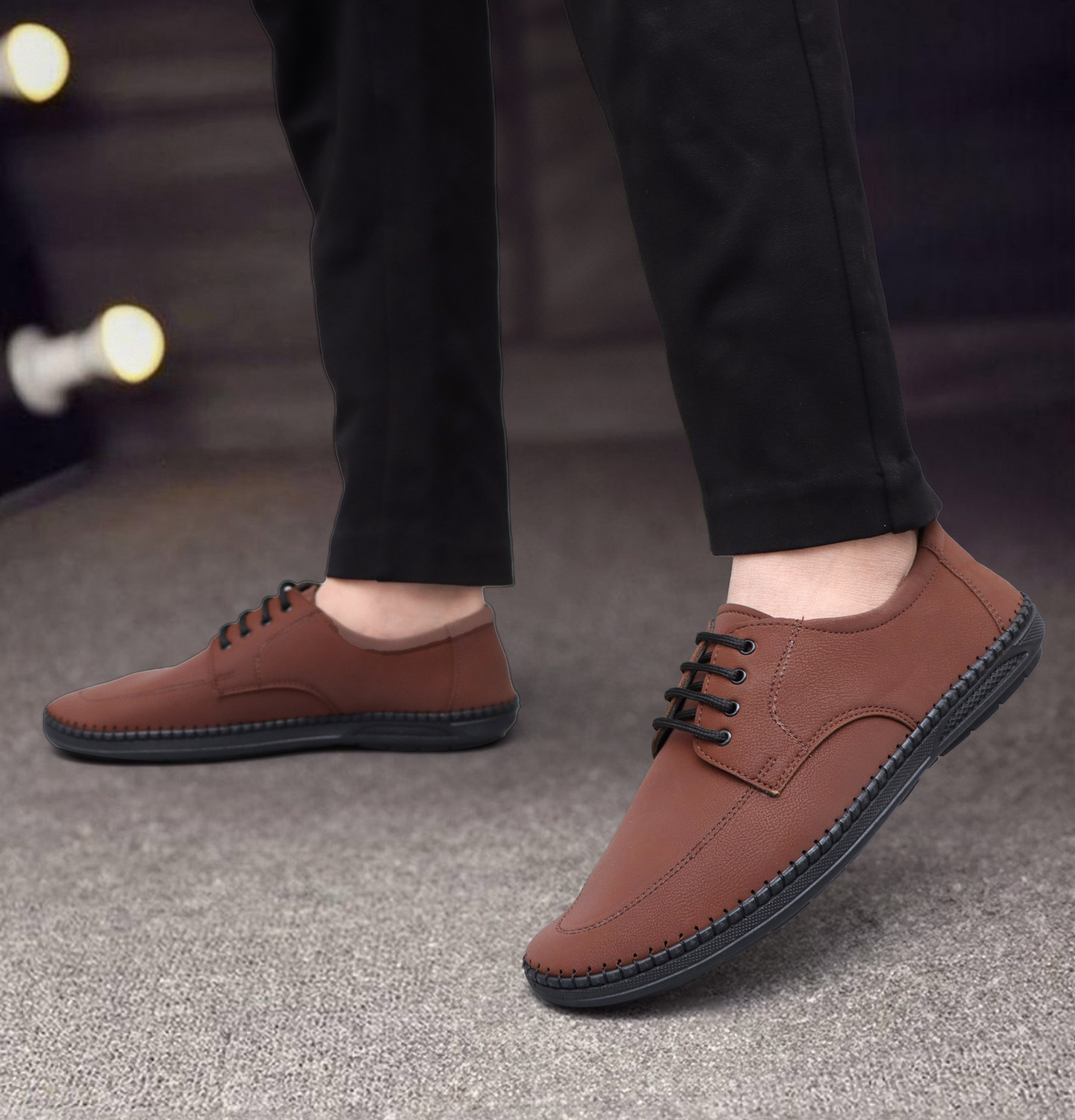 Image of DANWALK Corporate Casuals For Men (Natural , 9)