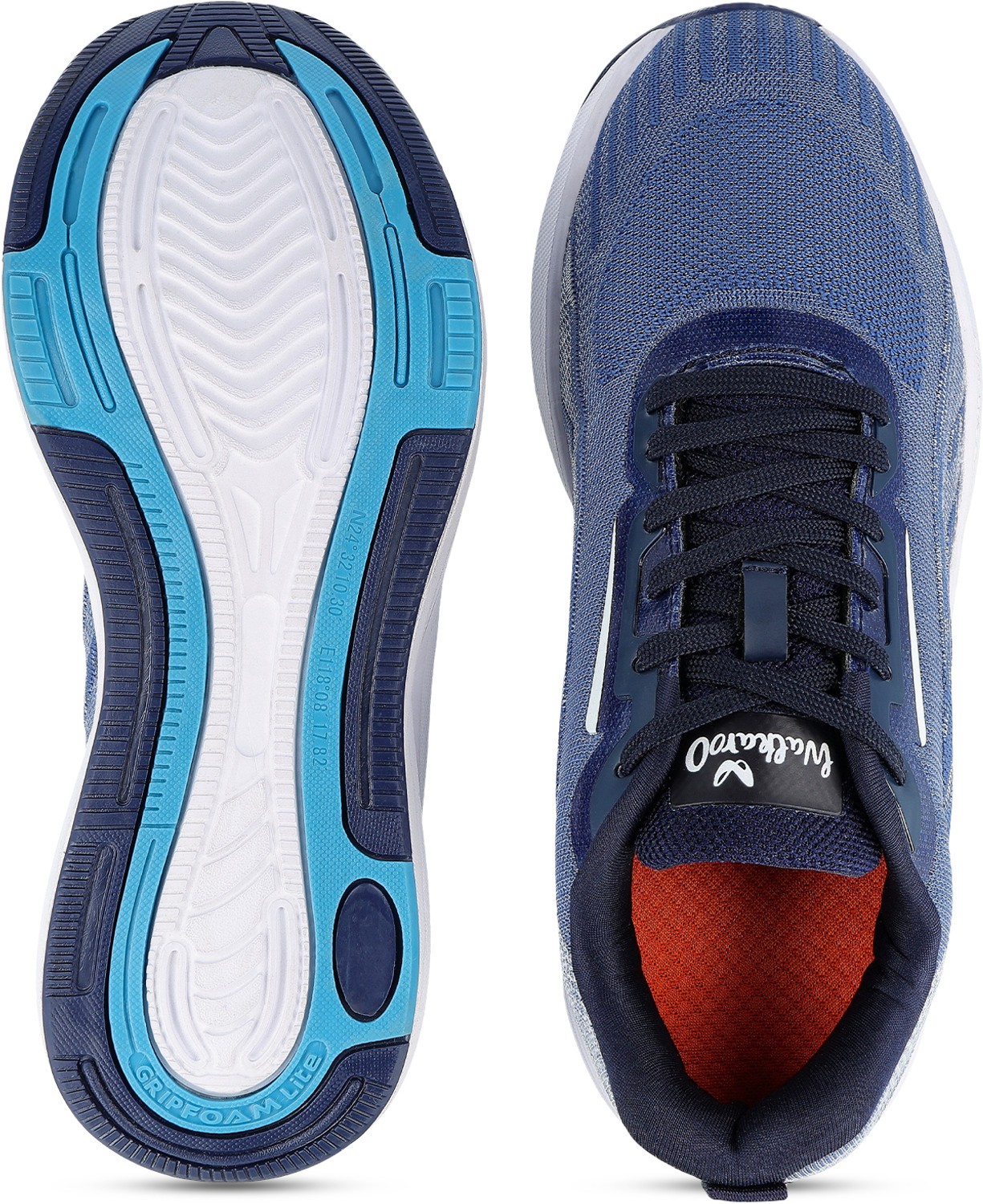 Image of WALKAROO Running Shoes For Men (Blue , 7)
