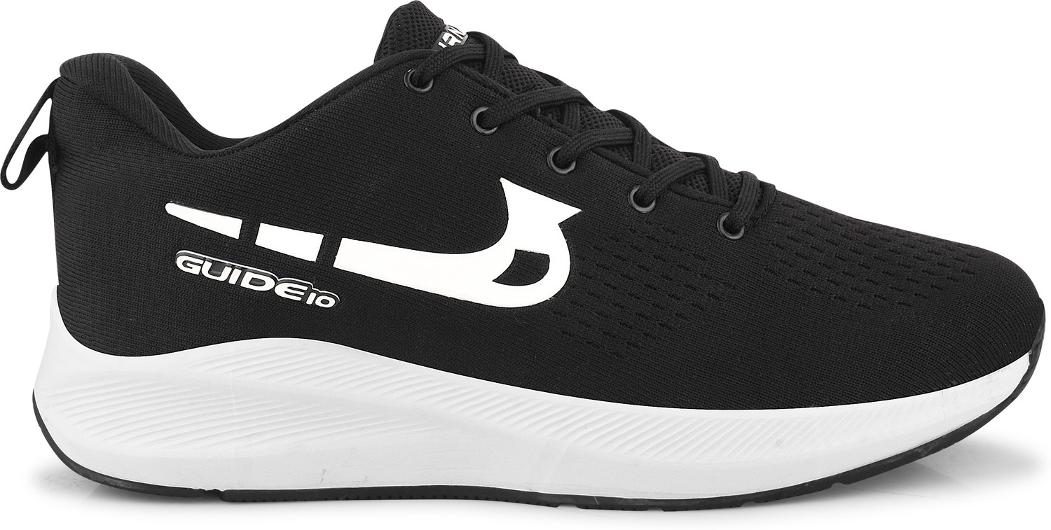 Image of TURNX Lightweight,Comfortable,Trendy,Breathable, Sports Running Shoes For Men (Black , 7)