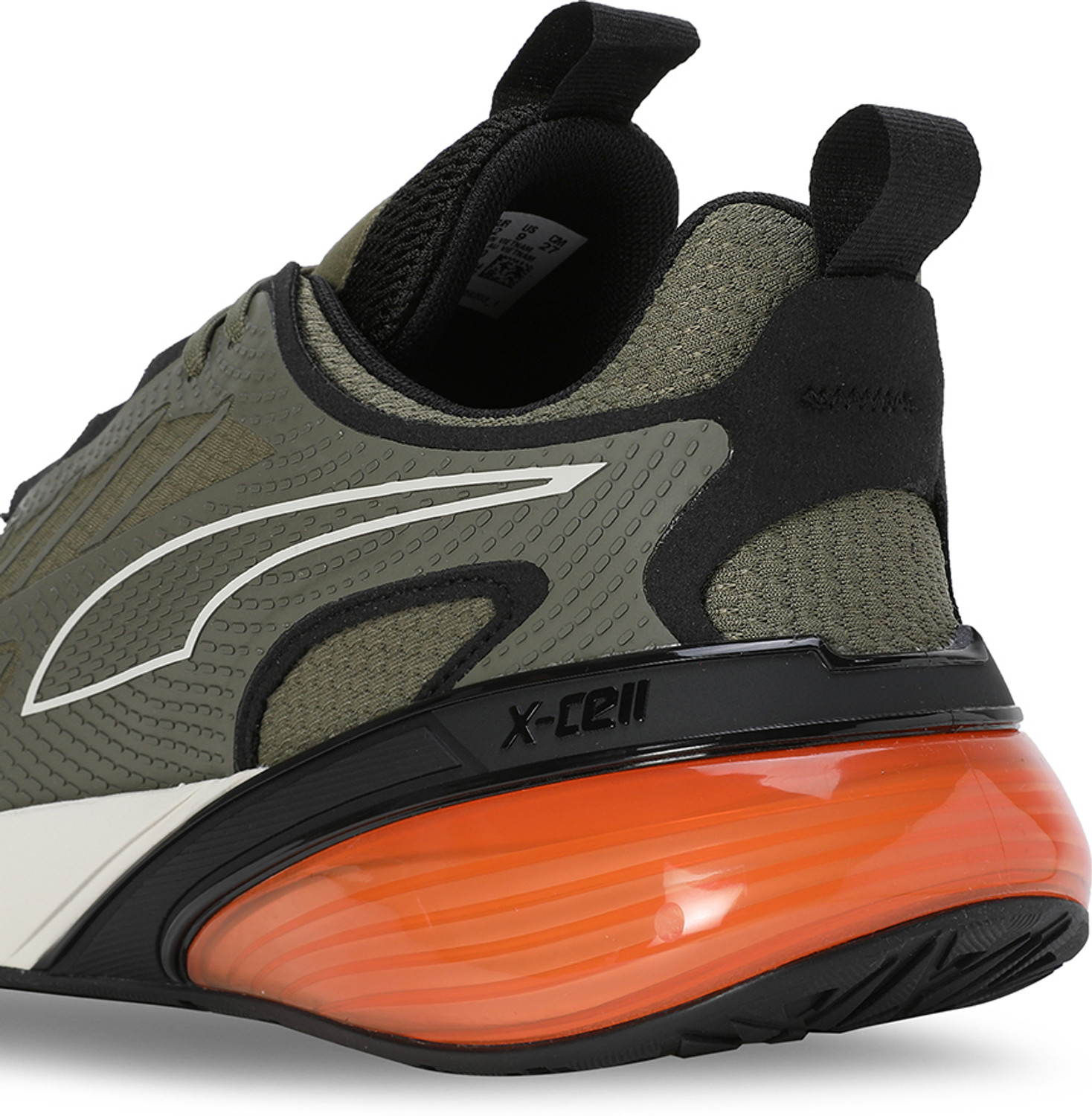 Image of PUMA X-Cell Action Running Shoes For Women (Green , 4.5)
