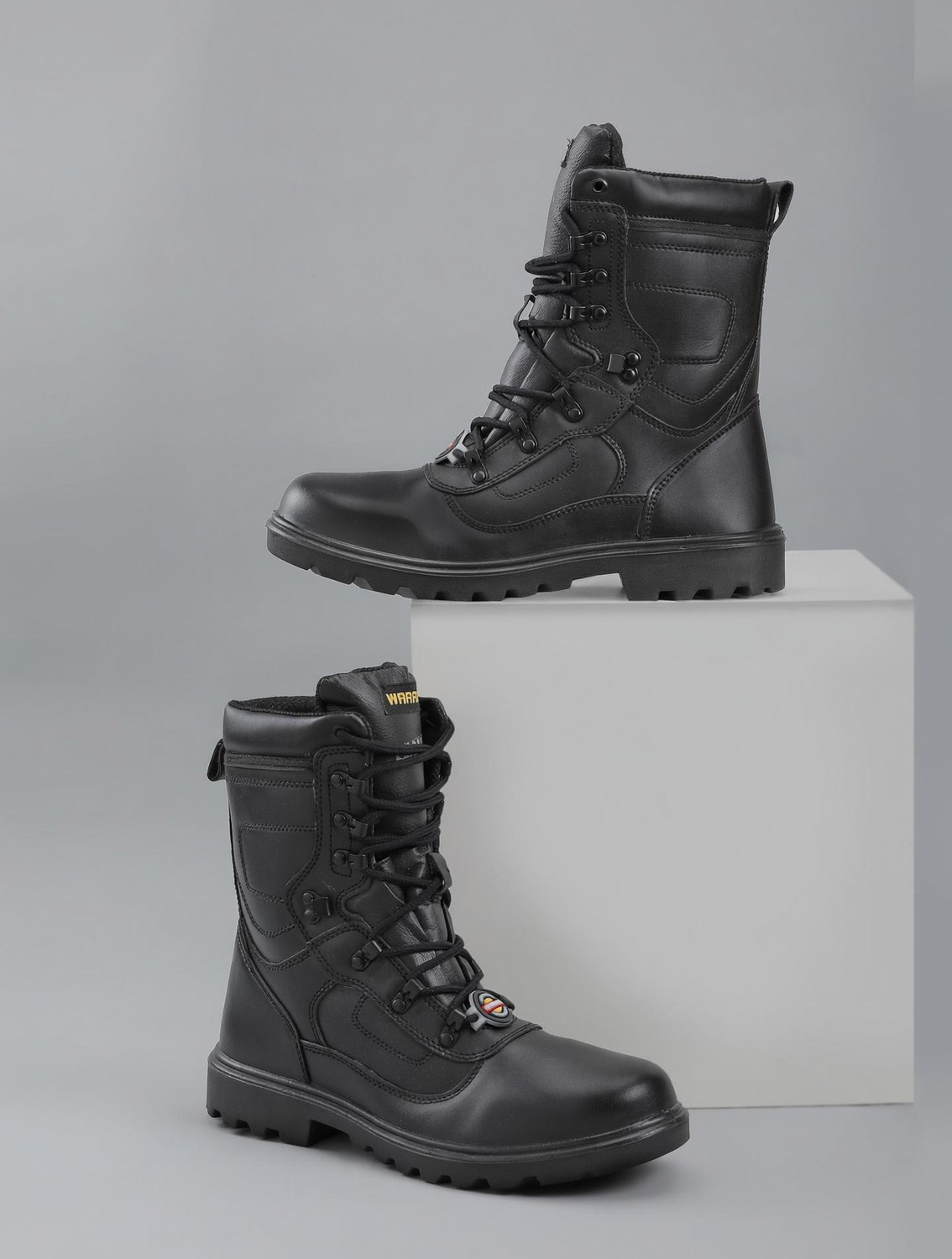 Image of R-ME DMS /NCC Army Boots /Shoes Boots For Men /Hiking and Trekking (Black) Boots For Men (Black , 6)