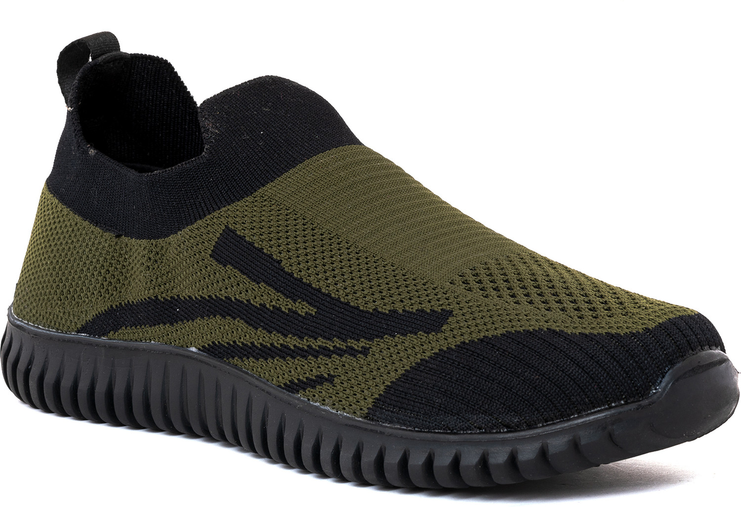 Image of Impakto by Ajanta Walking Shoes For Men (Green , 10)