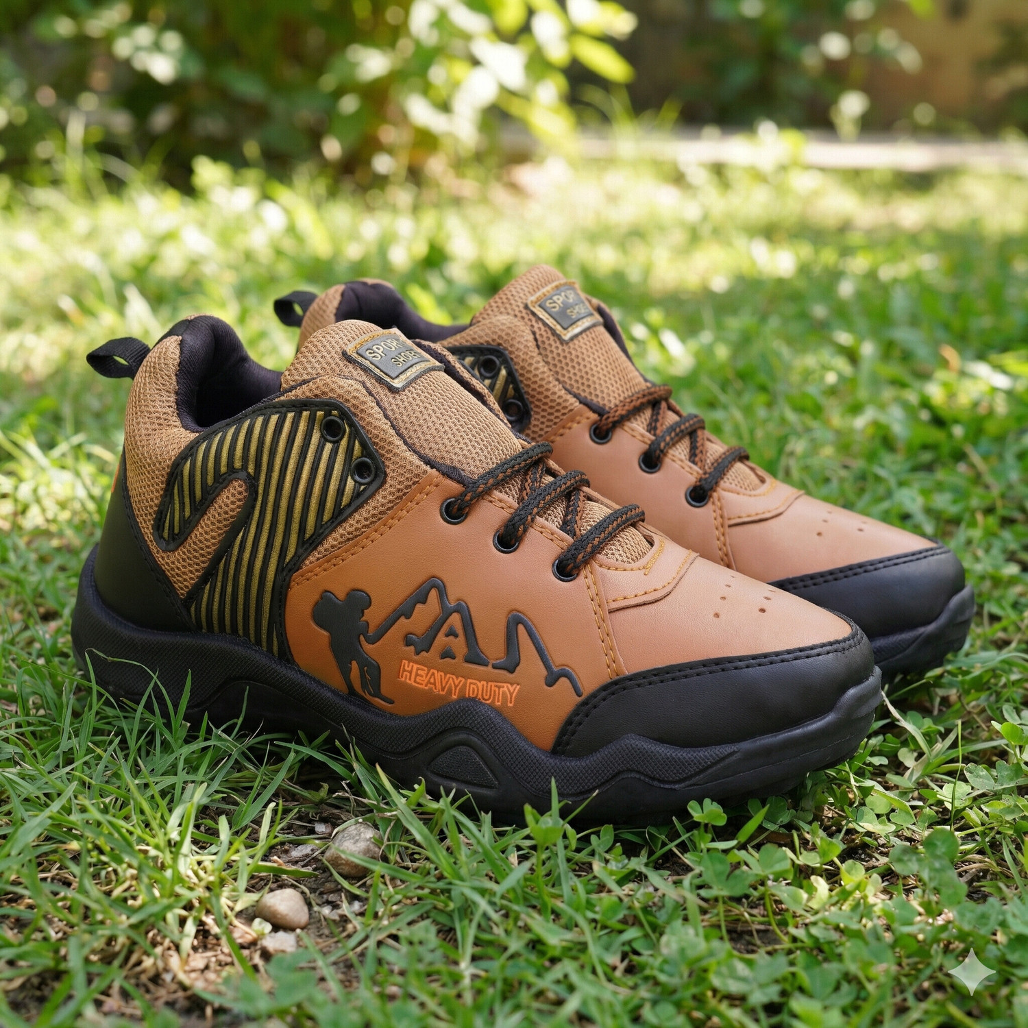 Image of BEEROCK Kosko Running Shoes For Men (Brown , 5)