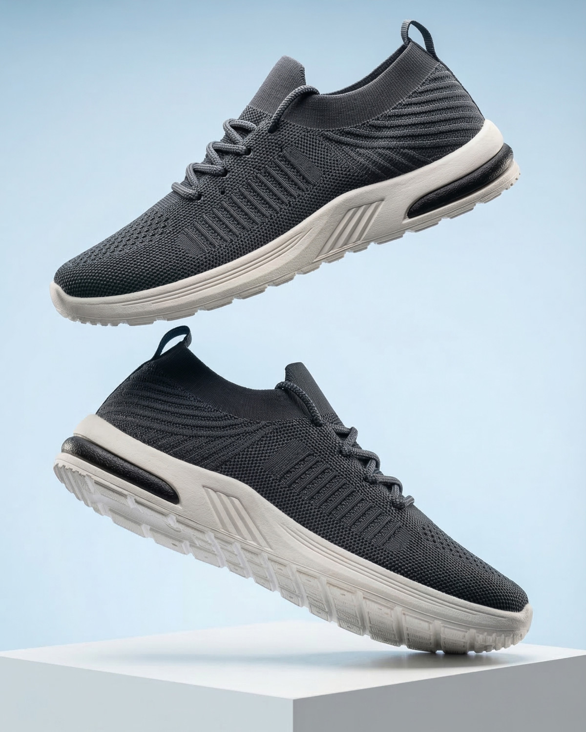 Image of NIKE wmns air winflo 11 Running Shoes For Women (Grey , 6)
