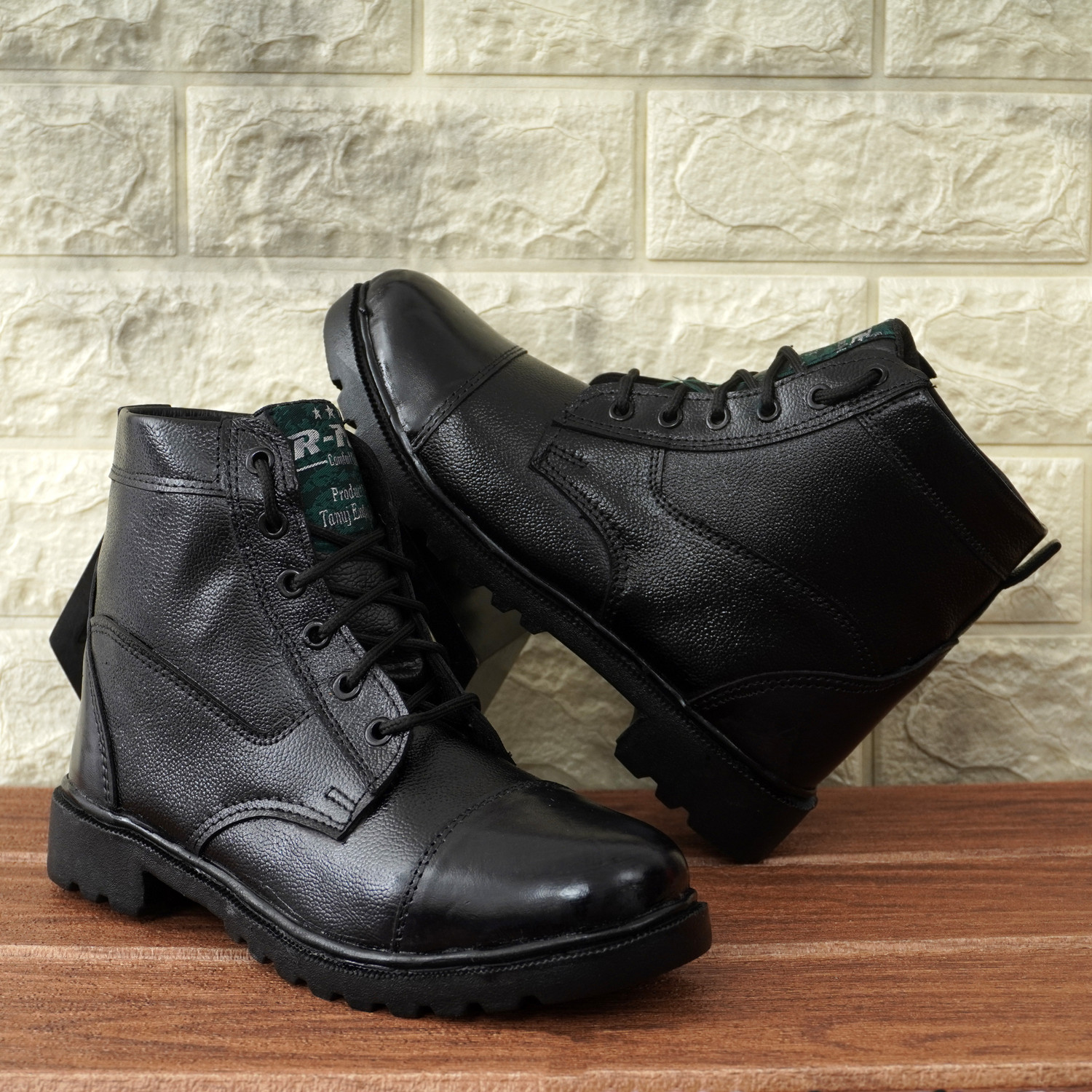 Image of R-ME DMS /NCC Army Boots /Shoes Boots For Men /Hiking and Trekking (Black) Boots For Men (Black , 6)