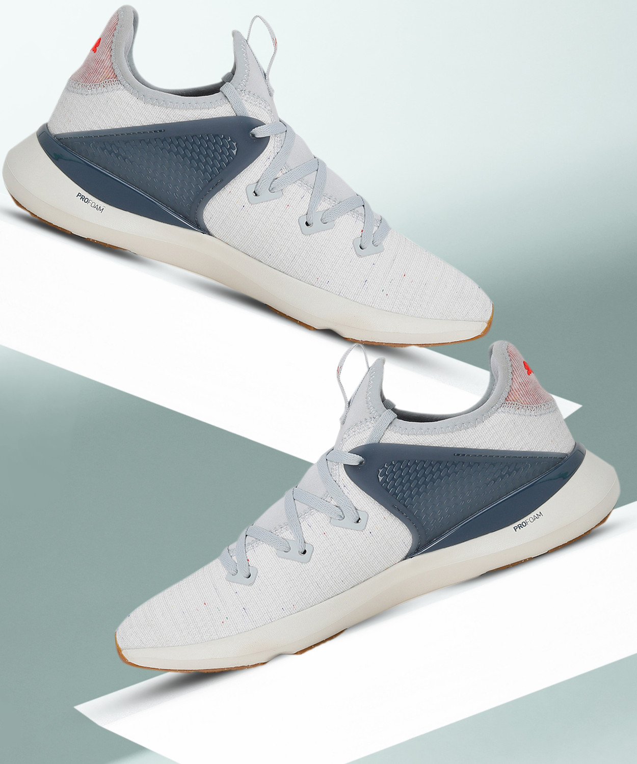 Image of PUMA Pure XT Re:Collection Training & Gym Shoes For Men (Grey , 6)