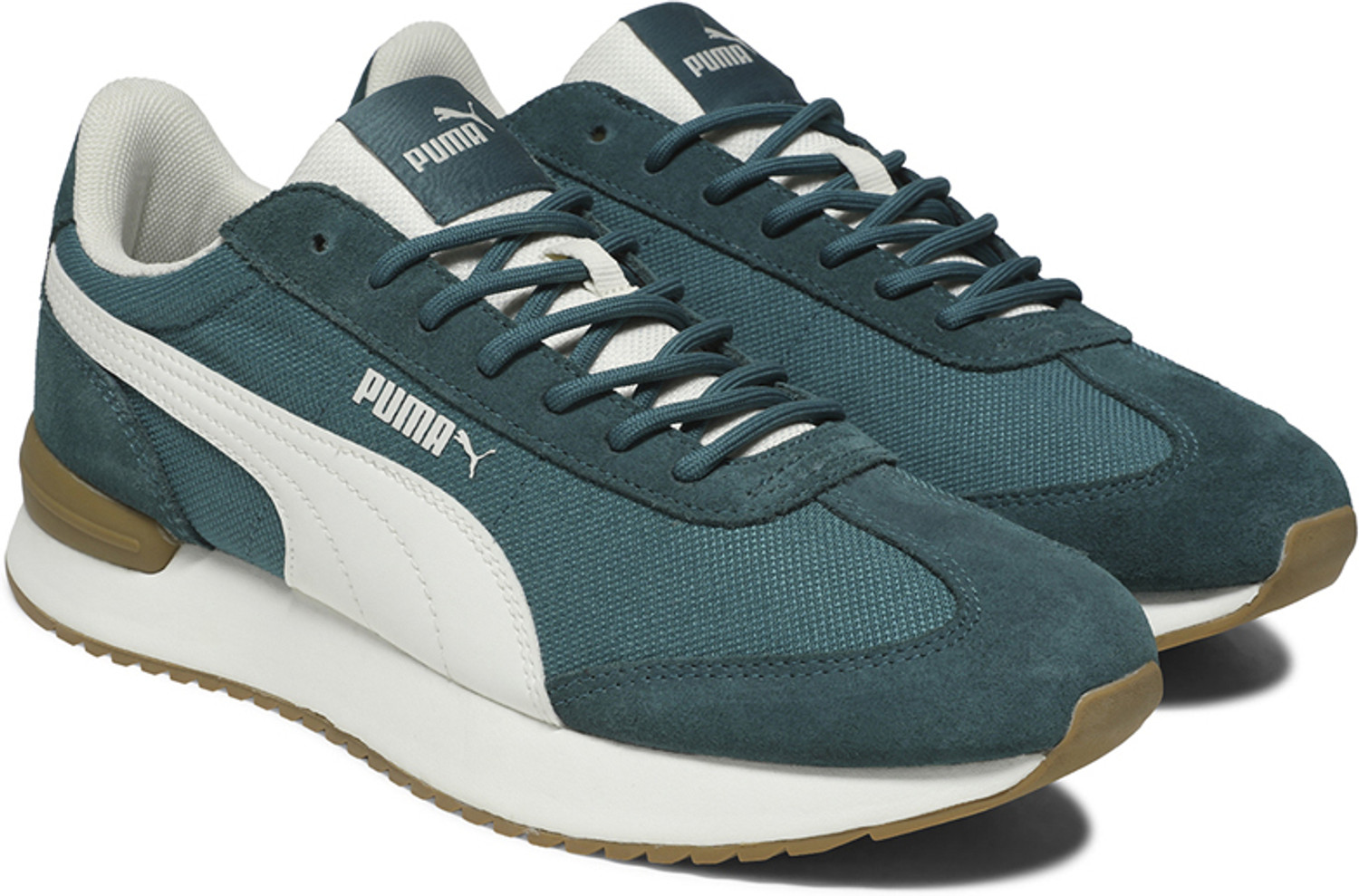 PUMA R78 Wind MU Sneakers Green Size 9 - Image 1