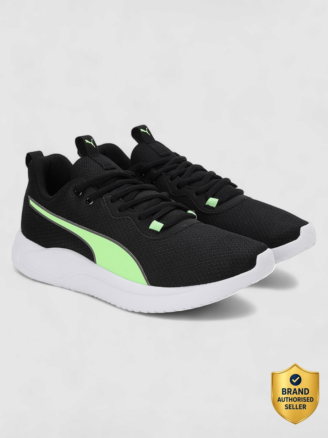 Image of PUMA olve Modern Running Shoes For Women (Black , 3)
