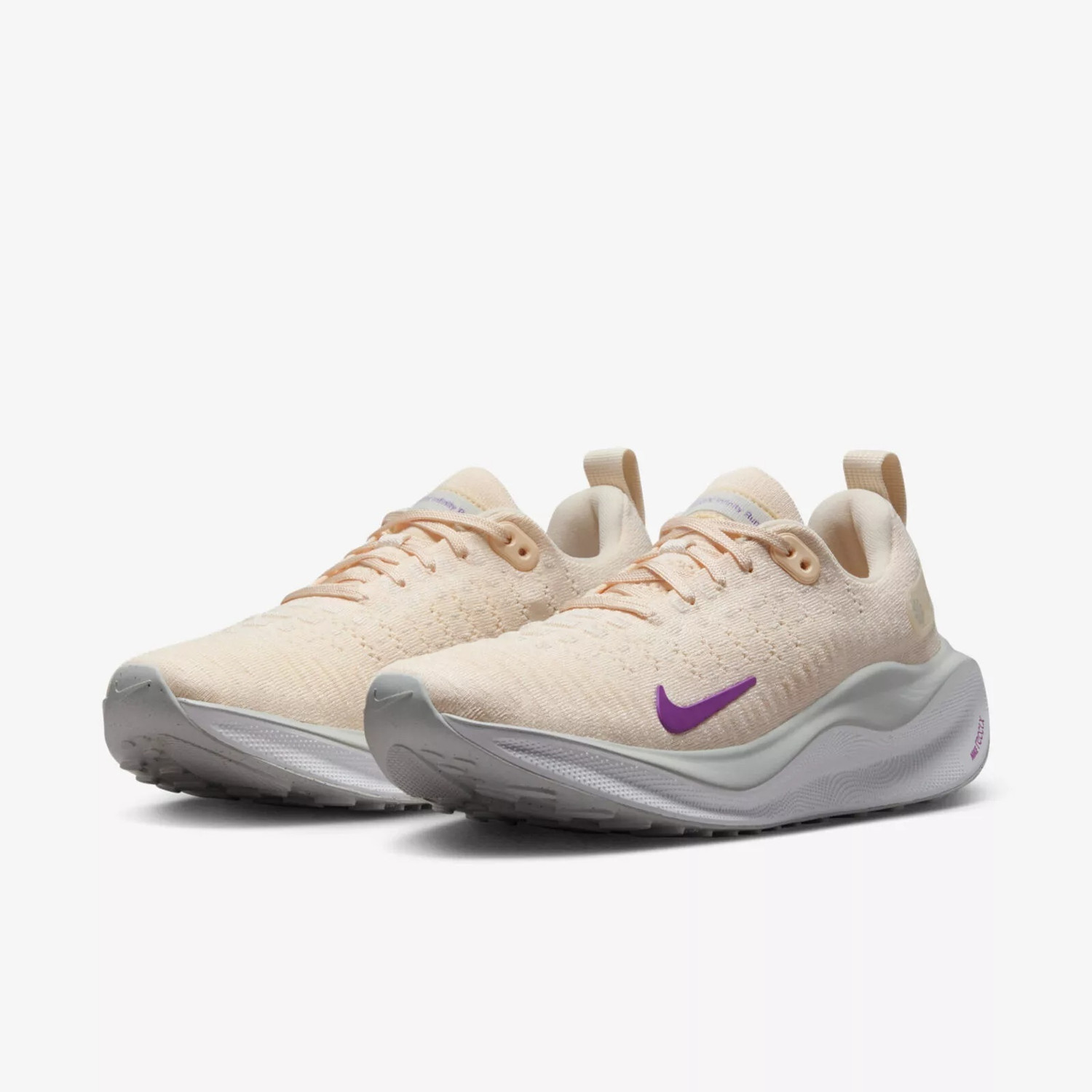 Image of W NIKE REACTX INFINITY RUN 4 Running Shoes For Women (Beige , 3.5)