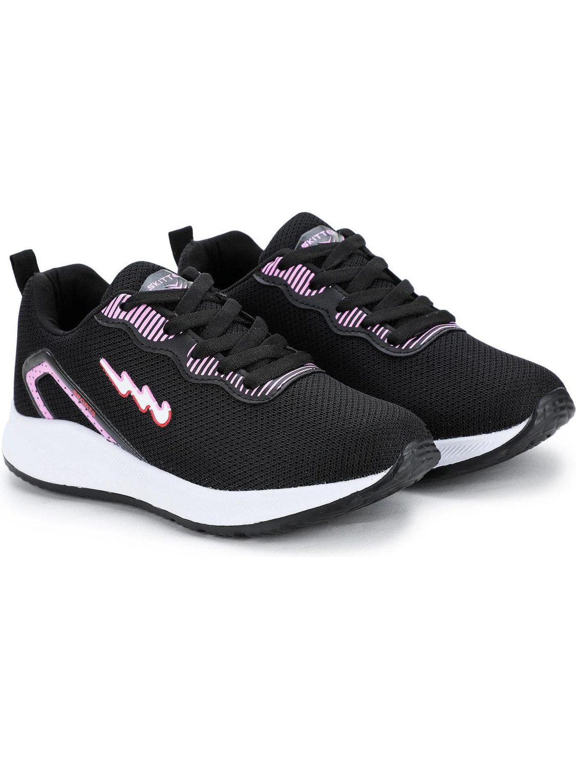 Image of WZITAK Running Shoes For Women (Black , 5)