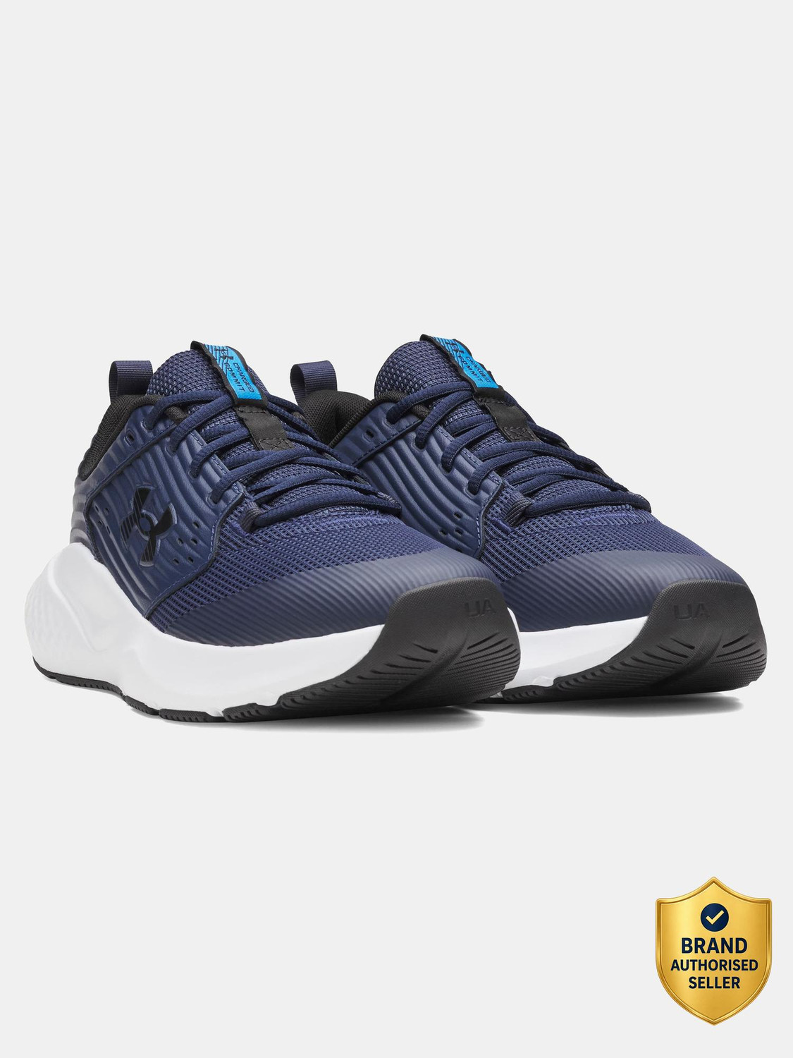 Image of UNDER ARMOUR UA Charged Commit TR 4 Training & Gym Shoes For Men (Black , 8.5)