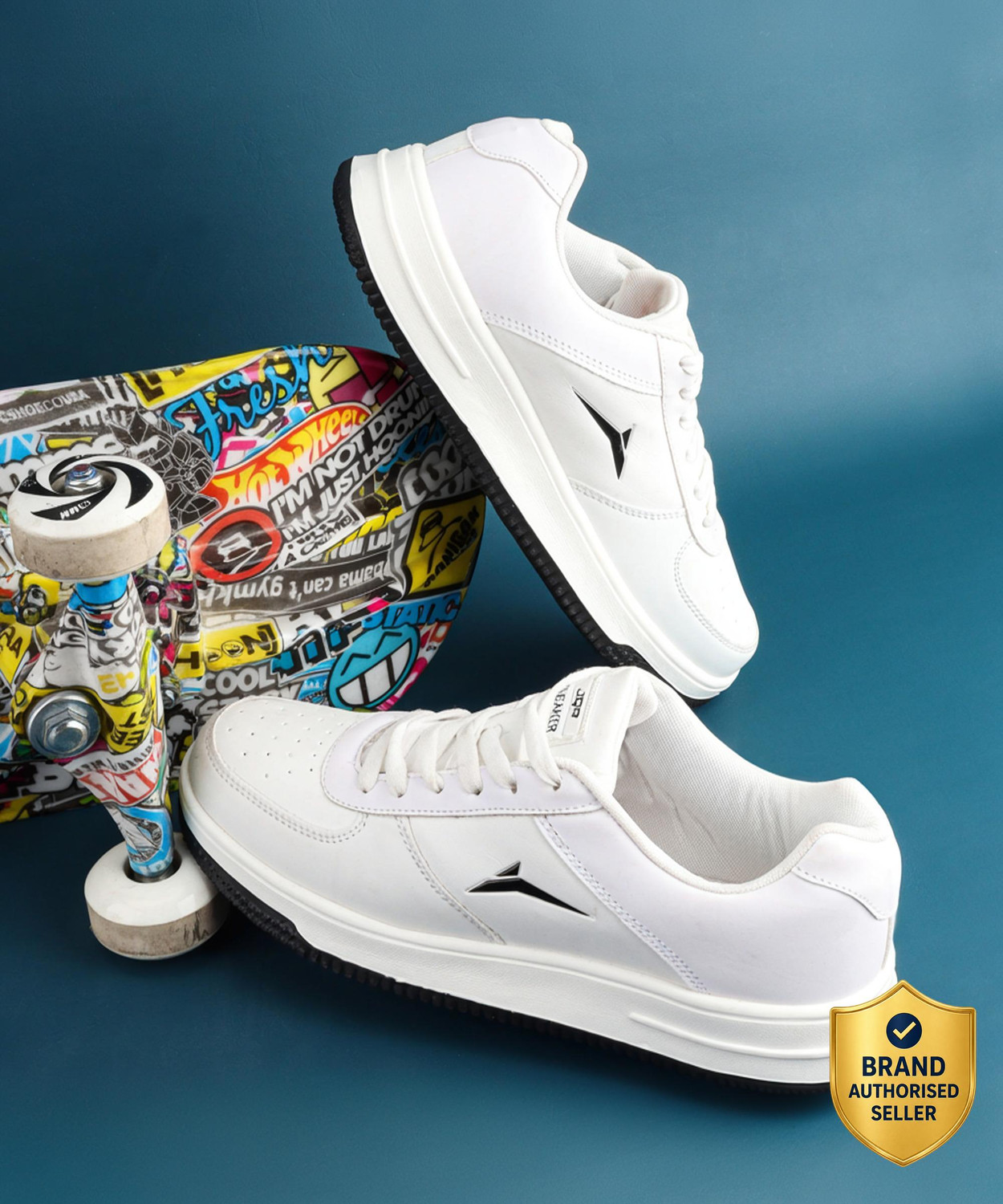 Image of Tokyo Talkies Casuals For Women (White , 4)