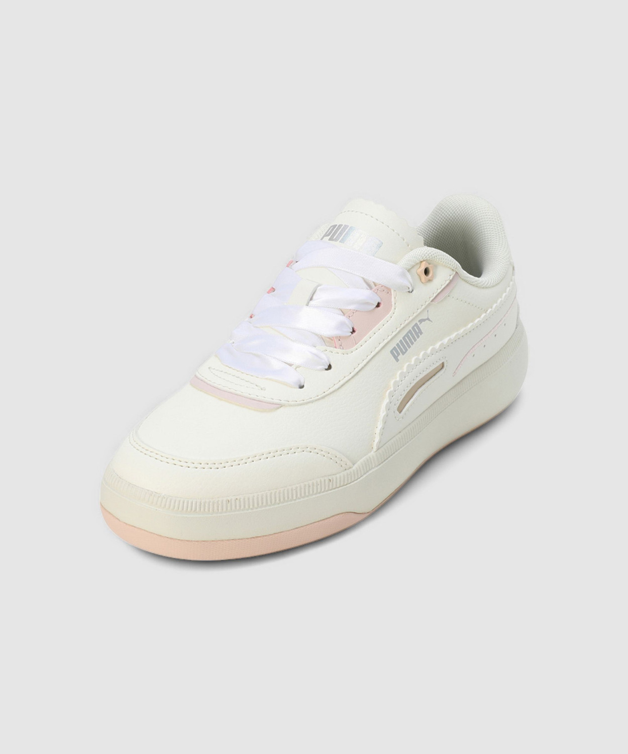 Image of PUMA Tori Pixie V1 Running Shoes For Women (White , 8)