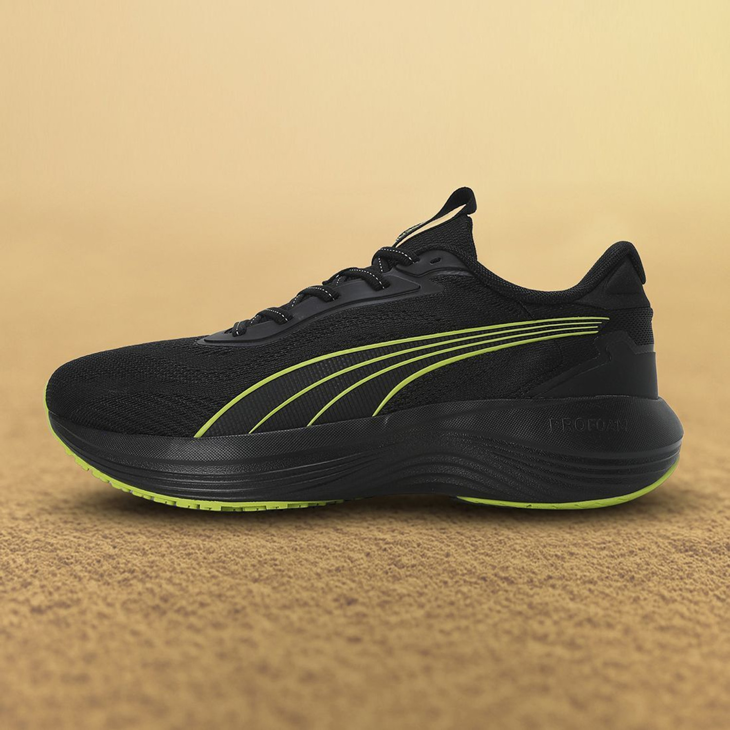 PUMA Galaxis Pro Men's Black Running Shoes - Image 6