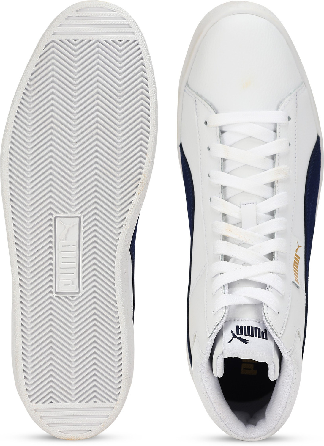 Image of PUMA 1948 Mid L Sneakers For Men (White , 7.5)