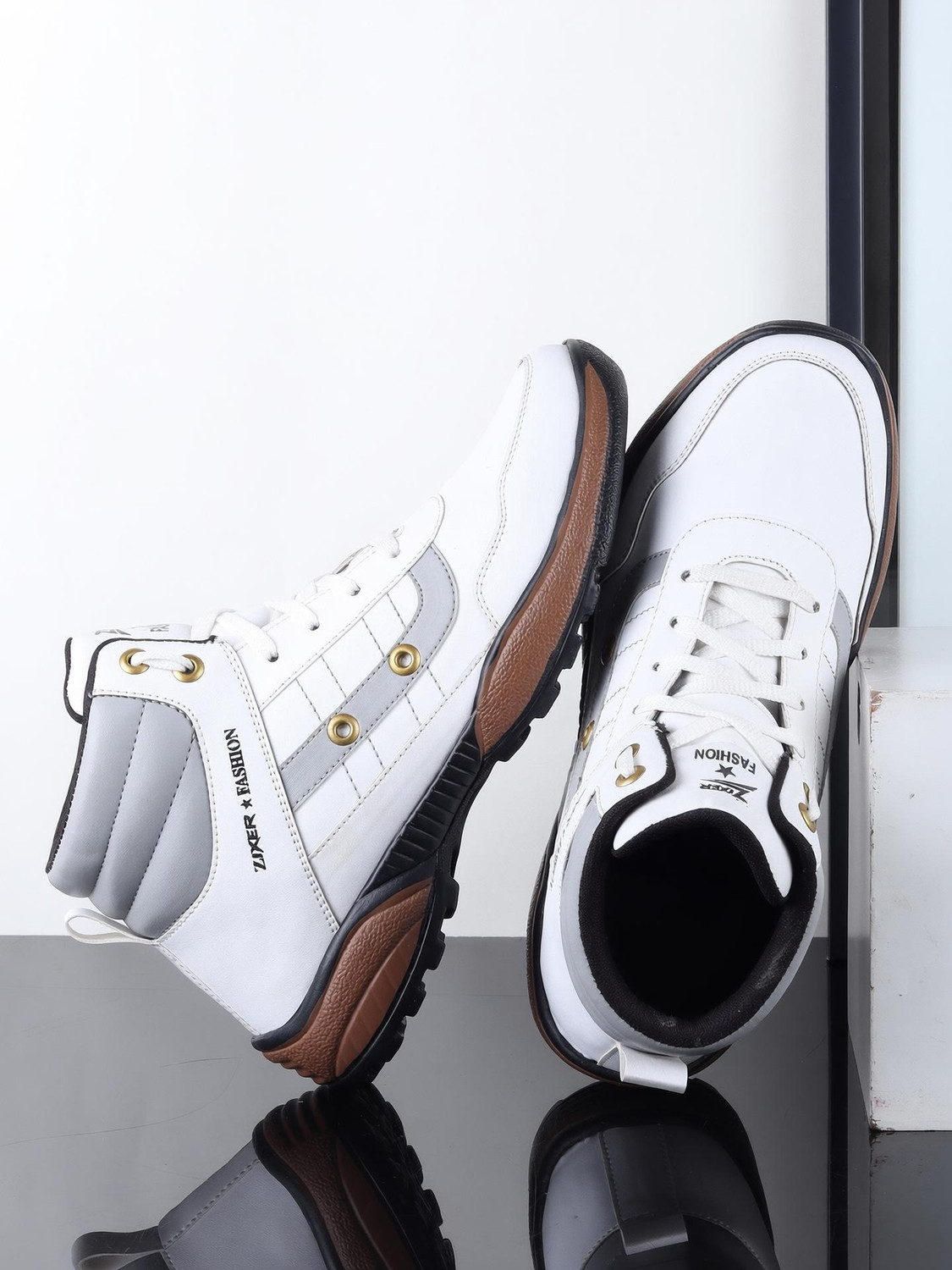 Zixer Boy's Premium Hi-Top Casual Shoe - Image 1