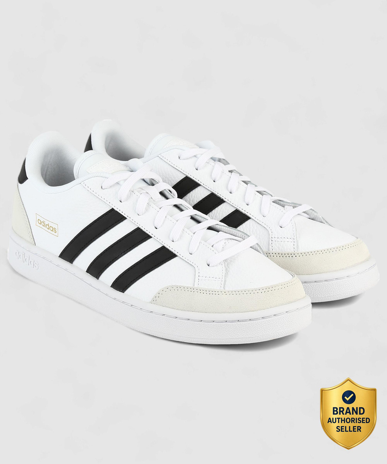 Image of ADIDAS VL COURT BASE IKD Sneakers For Men (White , 5)
