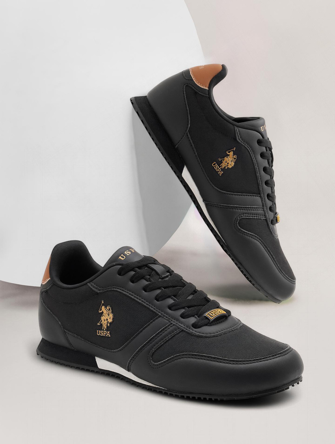U.S. POLO ASSN. CLANE 2.0 Men's Black Sneakers - Image 6