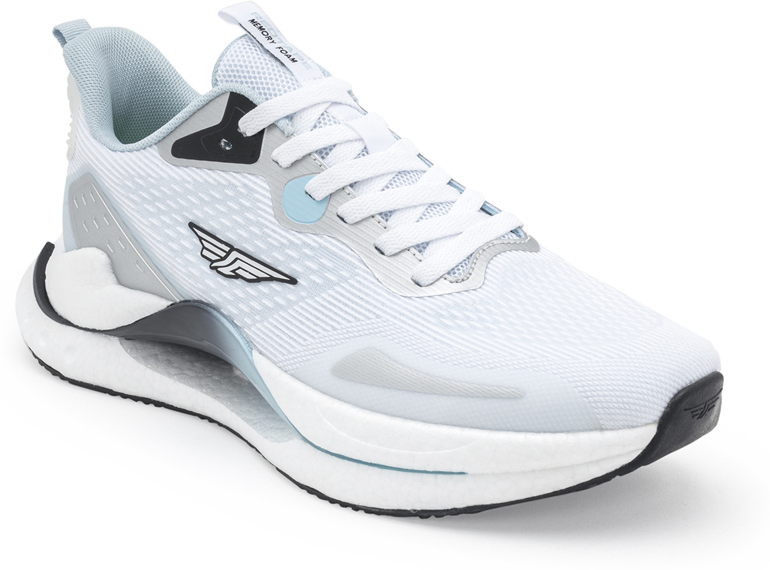 RED TAPE Athleisure Sports Shoes for Men | Soft Cushioned Insole, Slip-Resistance Walking Shoes For Men (Grey, Blue , 9) - Image 1