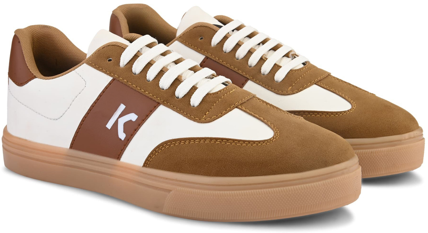 Image of Kadak Collection Sneakers For Men (Tan , 6)