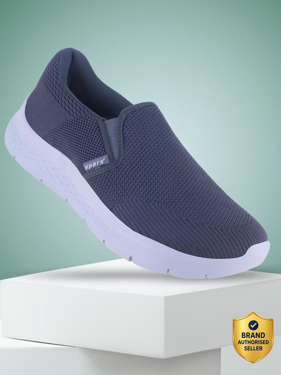 Image of Bata Slip On Sneakers For Men (Navy , 9)