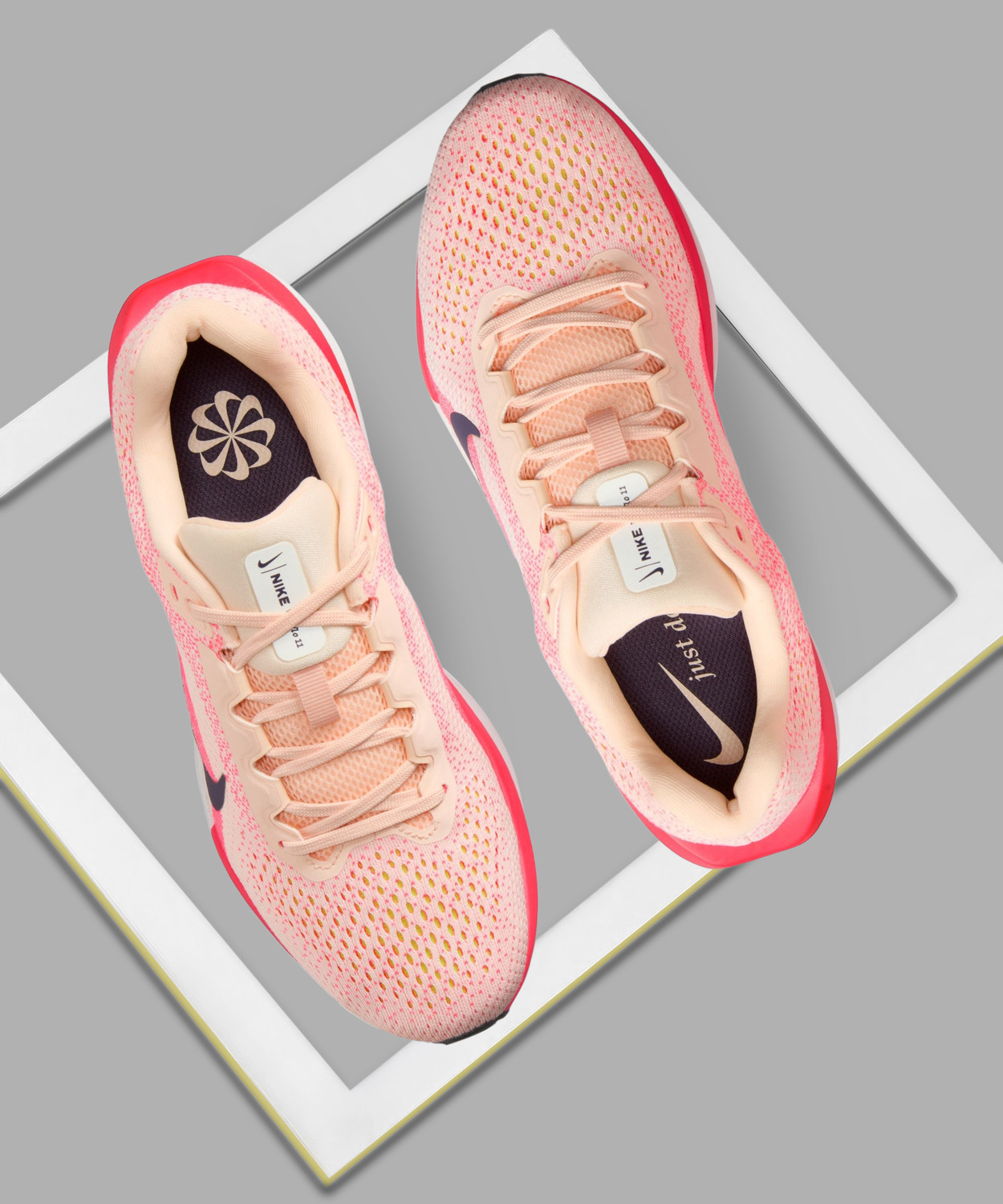 Image of NIKE wmns air winflo 11 Running Shoes For Women (Pink , 4)