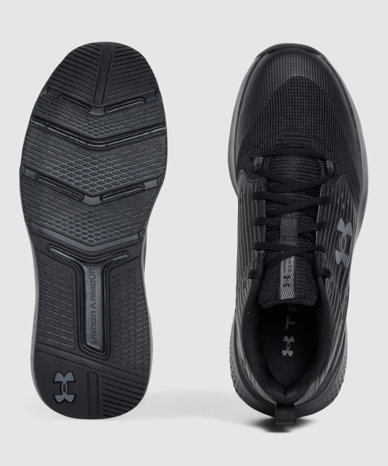 Image of UNDER ARMOUR UA Charged Commit TR 4 Training & Gym Shoes For Men (Black , 8.5)