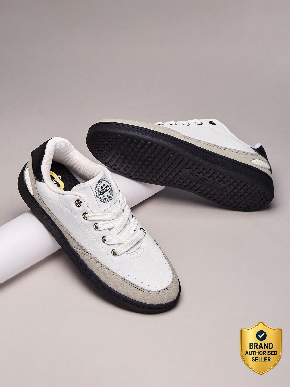 CAMPUS DRIPP Sneakers For Men White - Image 6