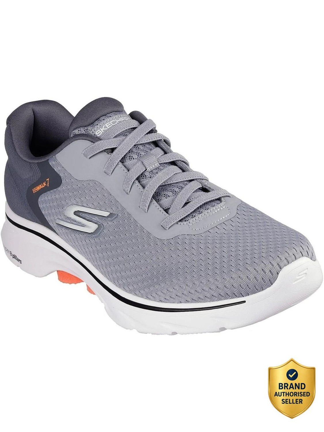 Image of Skechers Sneakers For Men (Grey , 7)