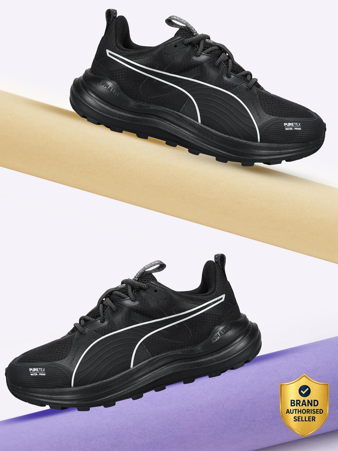 Image of Asics GEL-QUANTUM 90 IV Casuals For Men (Black , 8.5)