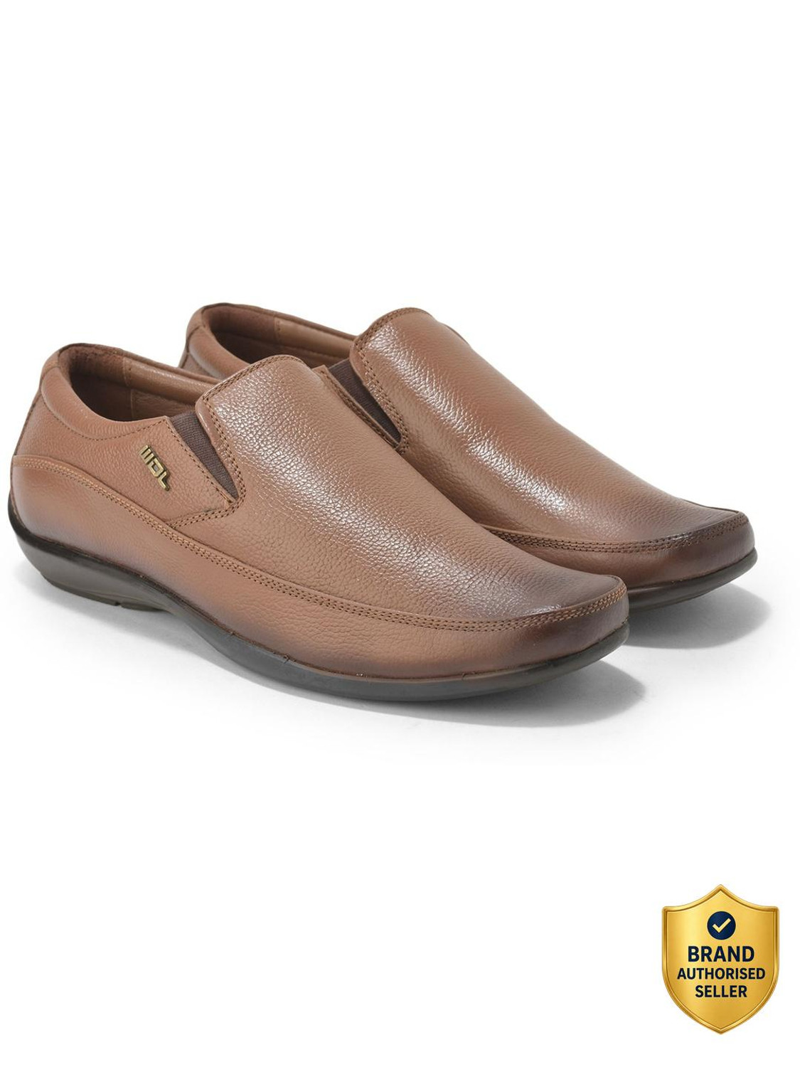 Image of WOODLAND Slip On Lightweight Comfortable Easy Wear Casuals For Men (Black , 8)
