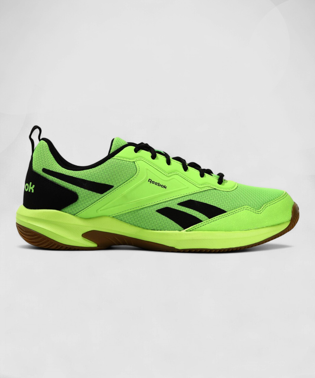Image of REEBOK Badminton Shoes For Men (Green , 8)