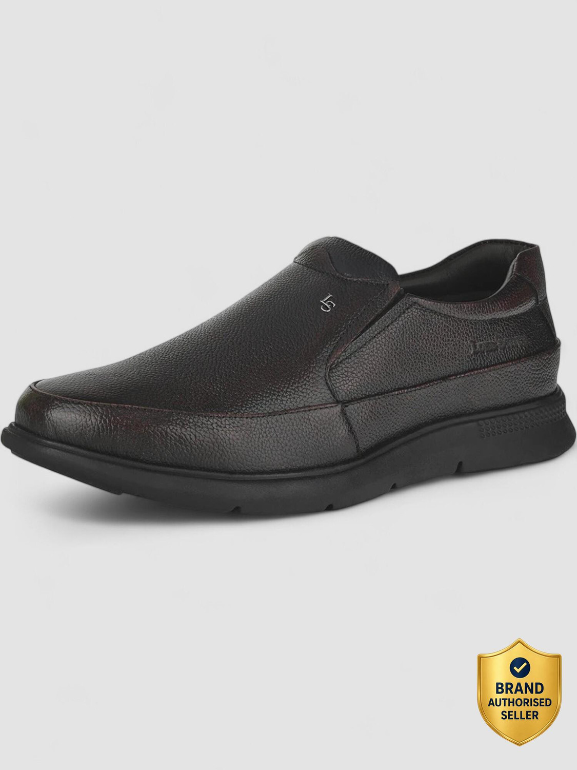 Image of HUSH PUPPIES FRANK LOAFER Slip On For Men (Black , 5)