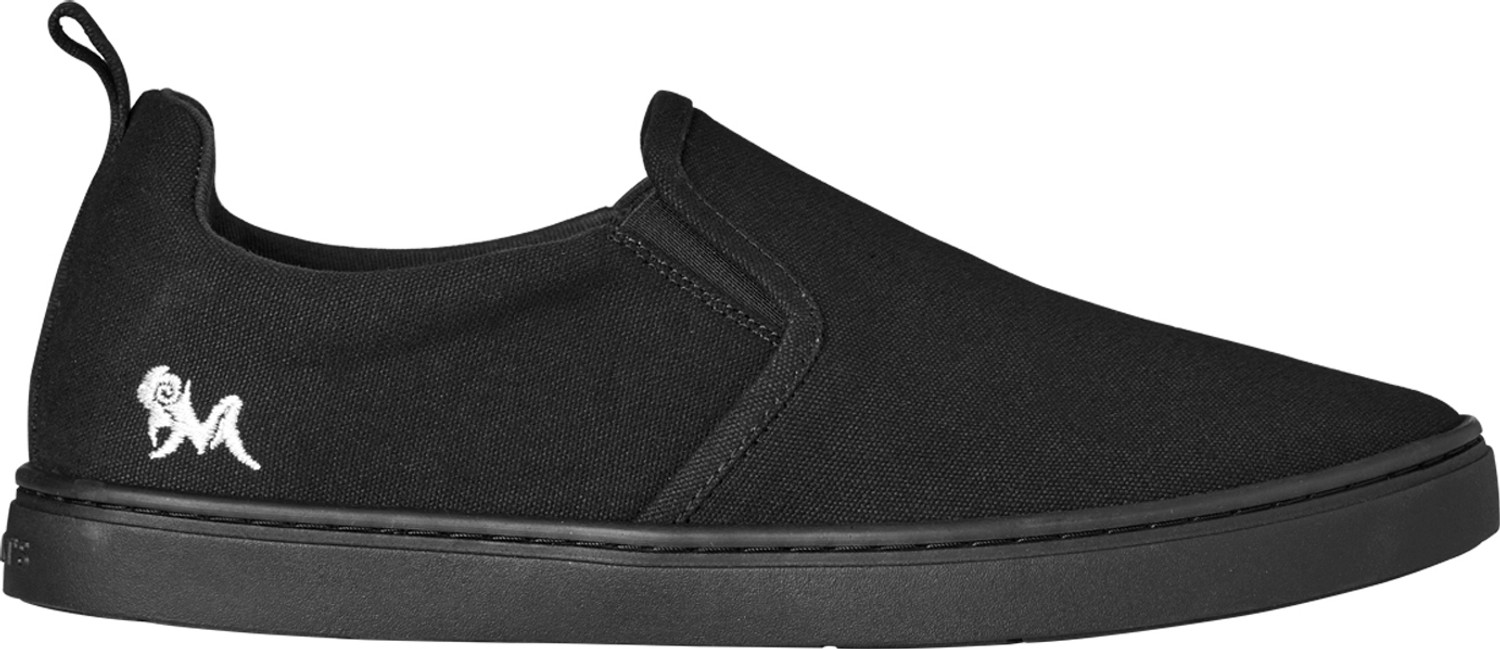 Image of Neemans Cotton Classic Slipon Casual Shoes For Men | Lightweight & Comfortable Slip On Sneakers For Men (Black , 12)