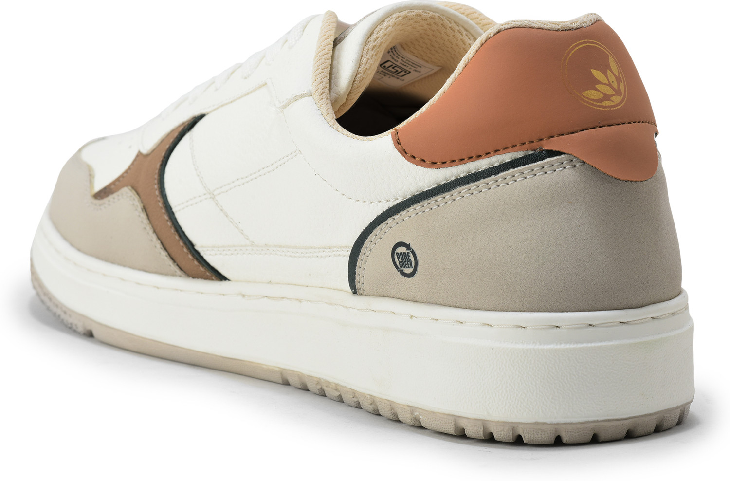 Image of WOODLAND Casual Daily Wear Lightweight Breathable Comfortable Sneakers For Men (White , 7)