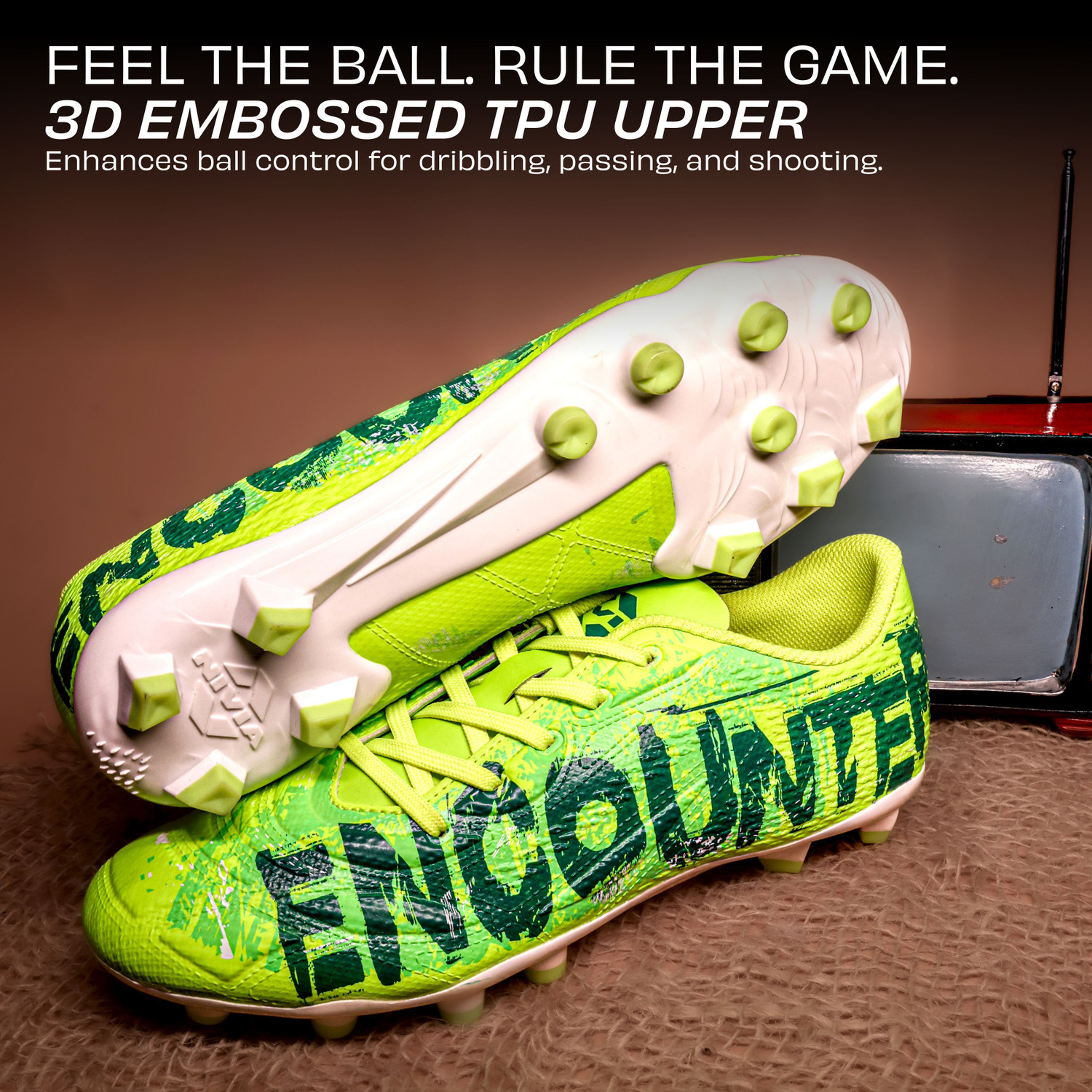NIVIA Encounter Retro Football Shoes for Men - Image 1