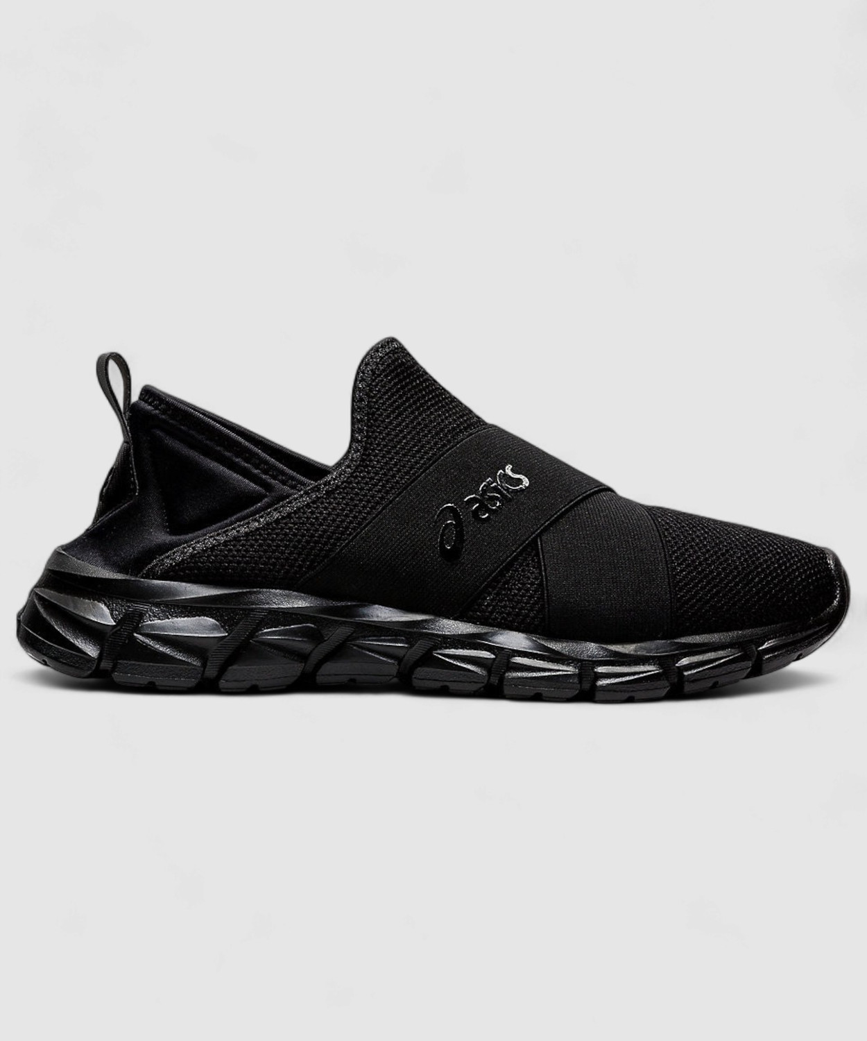 Image of Asics QUANTUM LYTE SLIP-ON Slip On Sneakers For Men (Black , 5)