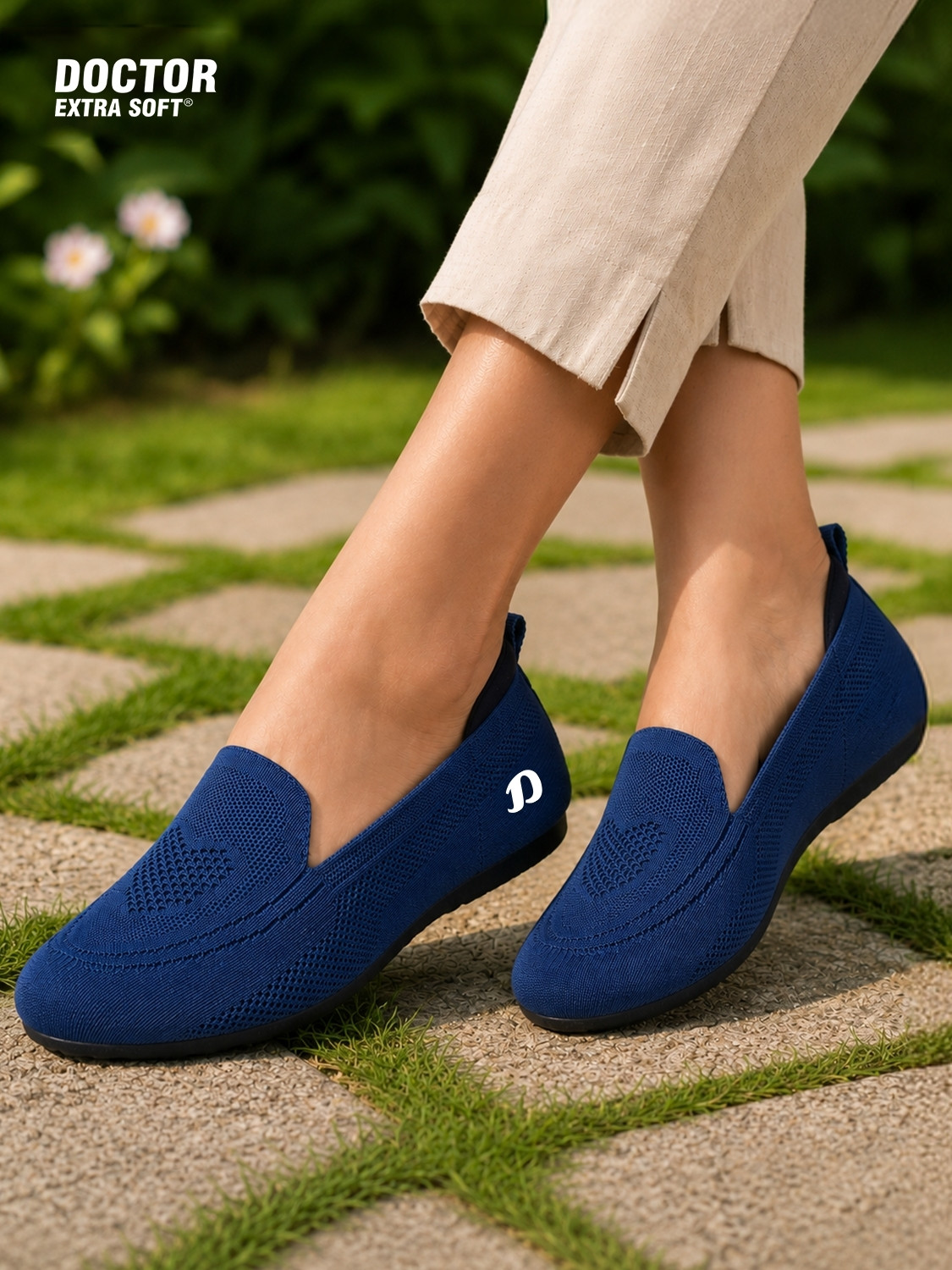 Image of K' Footlance Loafers For Women (Off White , 9)