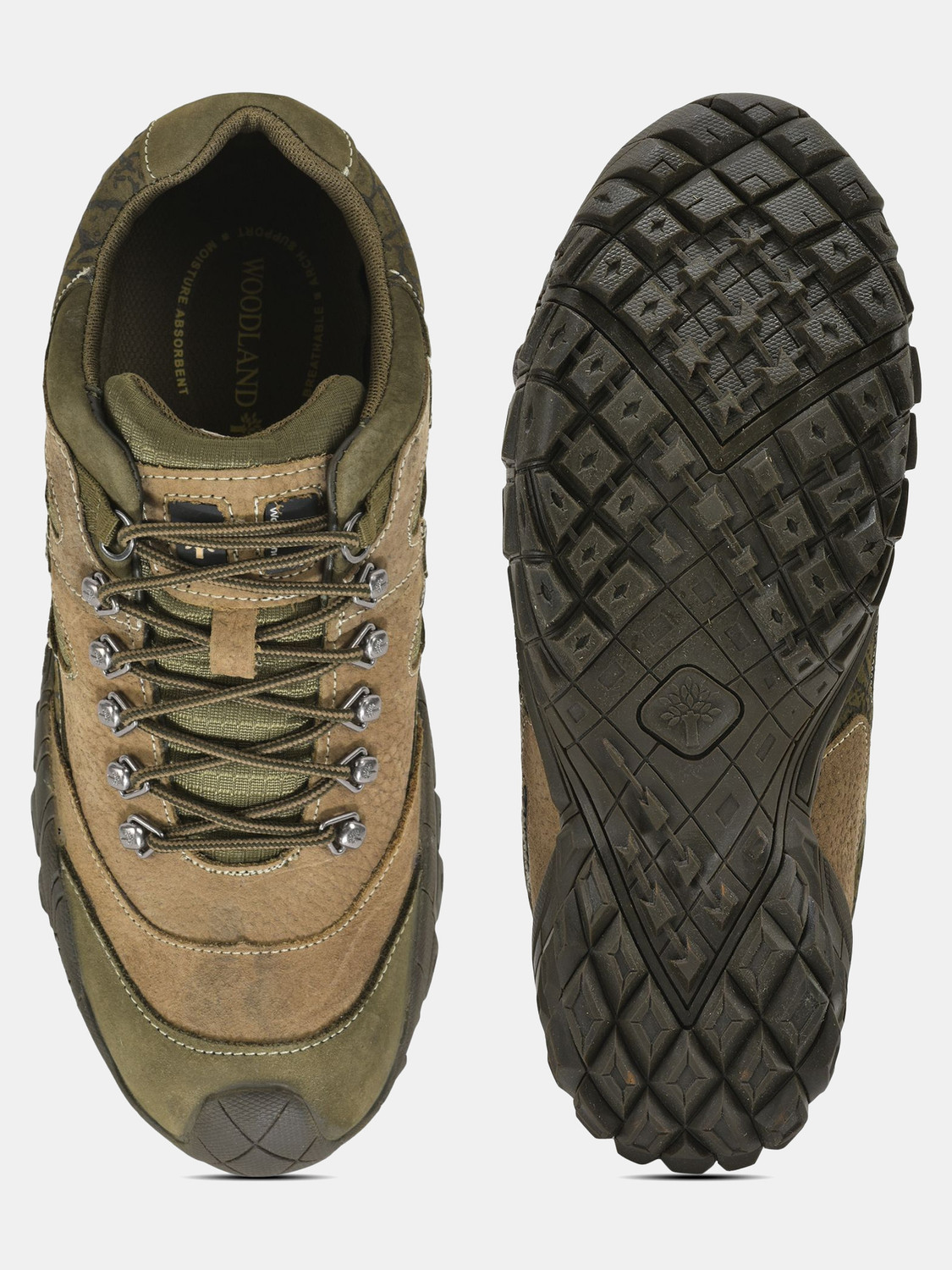 Image of WOODLAND Outdoors For Men (Khaki , 6)
