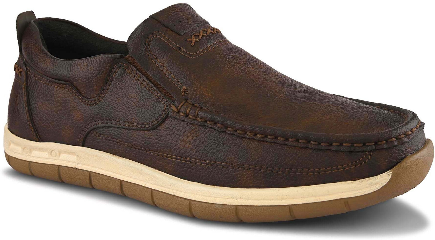 Image of Neemans The Breezy Loafer Loafers For Men (Brown , 12)