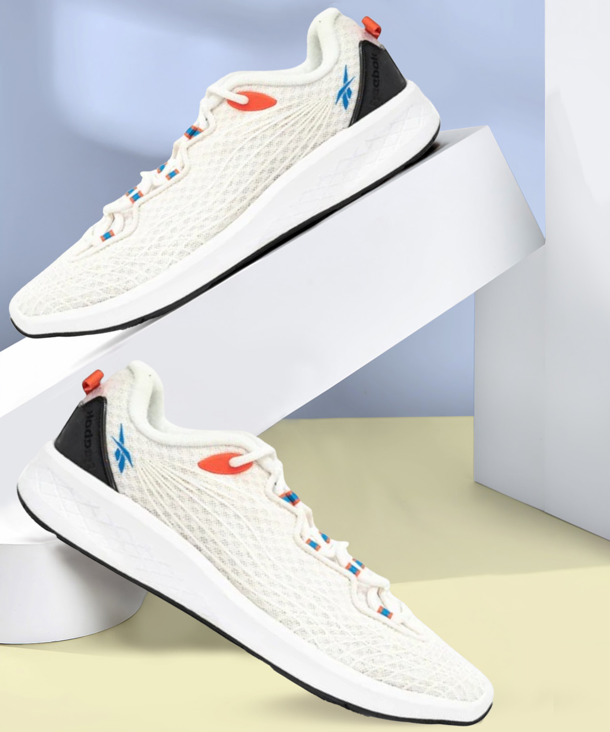 Image of REEBOK Running Shoes For Men (White) Running Shoes For Men (White) Running Shoes For Men (White , 12)